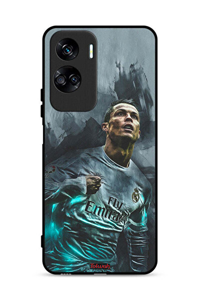 Tolwak غطاء حماية لهاتف Honor 90 Lite 5G برسومات كريستيانو رونالدو