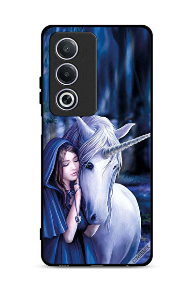 Covernex غطاء حماية Oppo A3 Pro 5G بتصميم فتاة وحيد القرن المحببة