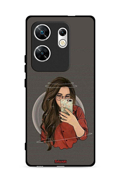 Tolwak غطاء حماية لهاتف Infinix Zero 30 4G لالتقاط صور سيلفي