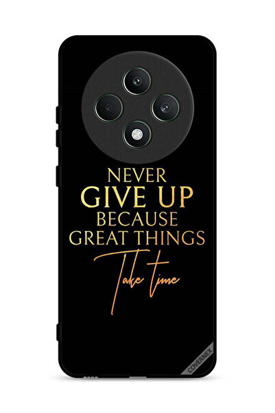 Covernex غطاء حماية لهاتف Oppo Reno12 F 5G لا تستسلم أبدًا لأن الأشياء العظيم...