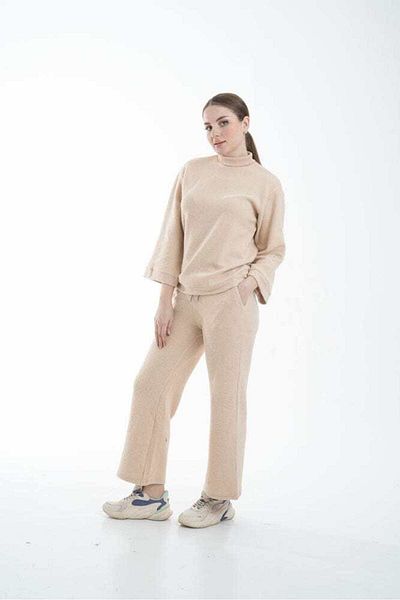 Nichii Women's Solid Long Athletic Pants