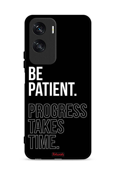 Tolwak غطاء حماية لهاتف Honor X50i 5G - كن صبورًا، فالتقدم يستغرق وقتًا