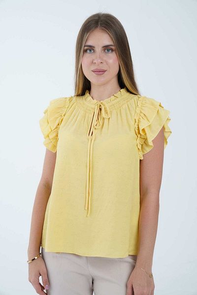 Nichii Women's Sleeveless Butterfly Top with Open Chest
