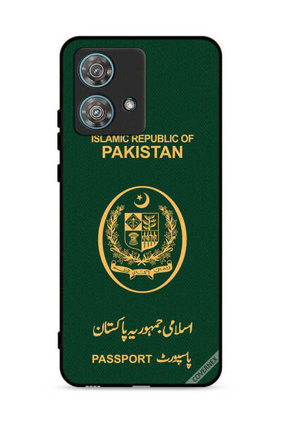 Covernex غطاء حماية لهاتف موتورولا إيدج 40 نيو 5G بنمط جواز سفر باكستاني