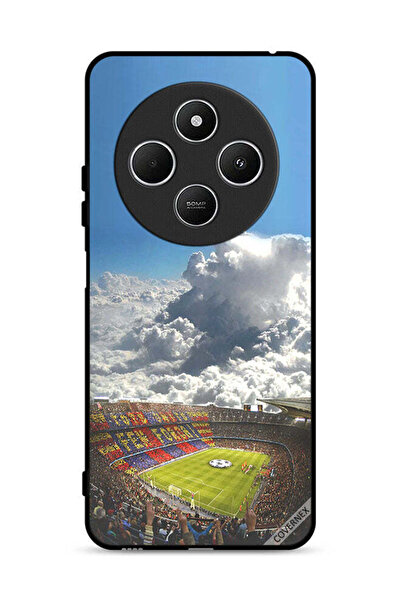 Covernex غطاء حماية لهاتف شاومي ريدمي 14R 5G بتصميم ملعب كرة قدم