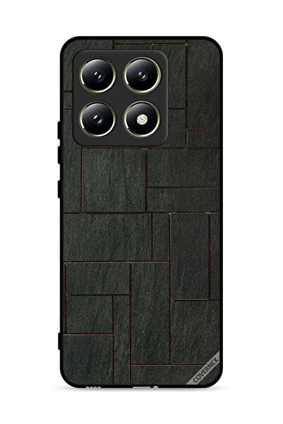 Covernex غطاء حماية لهاتف شاومي 14T 5G بنمط جدار حجري