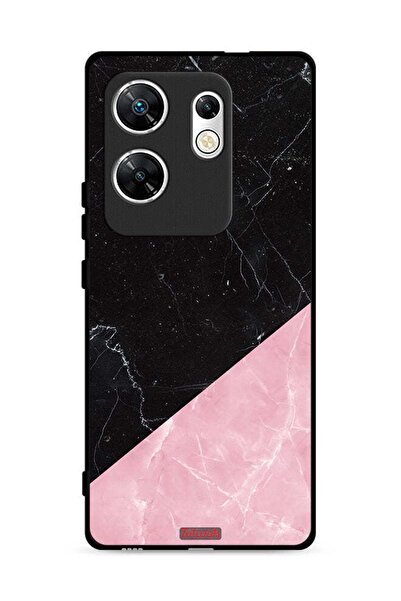 Tolwak غطاء حماية لهاتف Infinix Zero 30 4G بنقشة رخامية