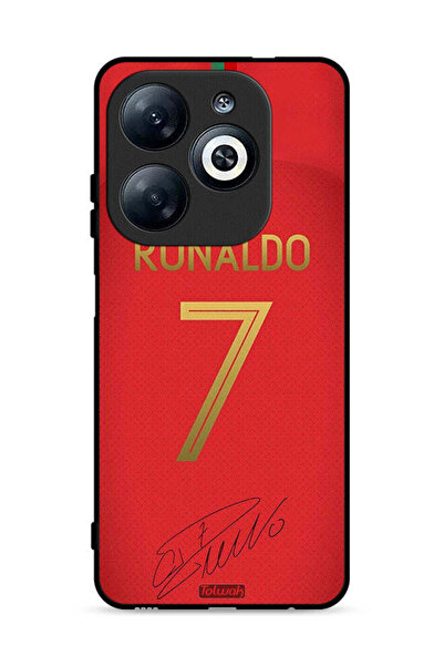 Tolwak غطاء حماية لهاتف Infinix Smart 8 4G رونالدو 7