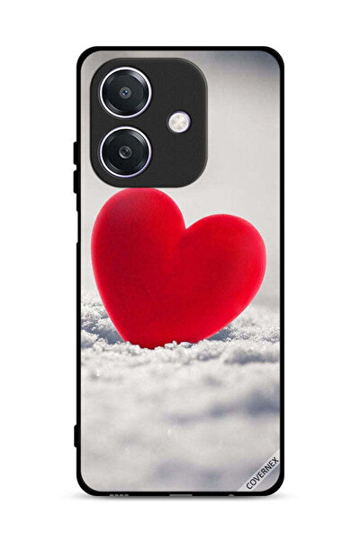 Covernex غطاء حماية Oppo A3x 5G بتصميم قلب أحمر جميل