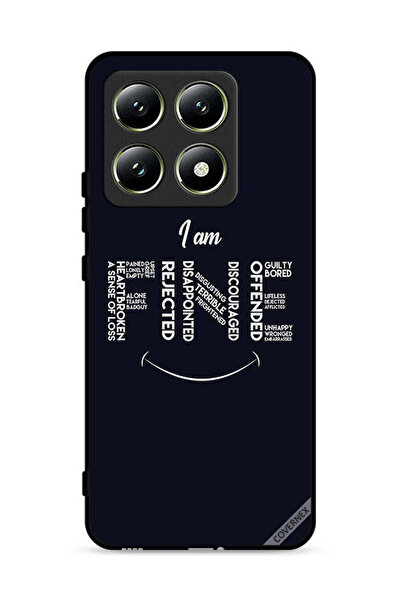 Covernex Xiaomi 14T 5G Protective Case Cover Calligraphy I Am Fine