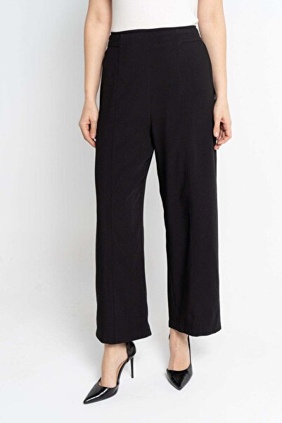 Nichii بنطلون نسائي رسمي طويل بخصر مرتفع