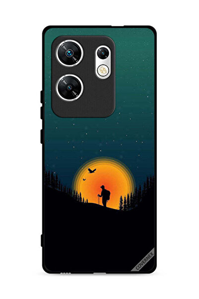 Covernex غطاء حماية لهاتف Infinix Zero 30 4G بطبعة Adventure Art