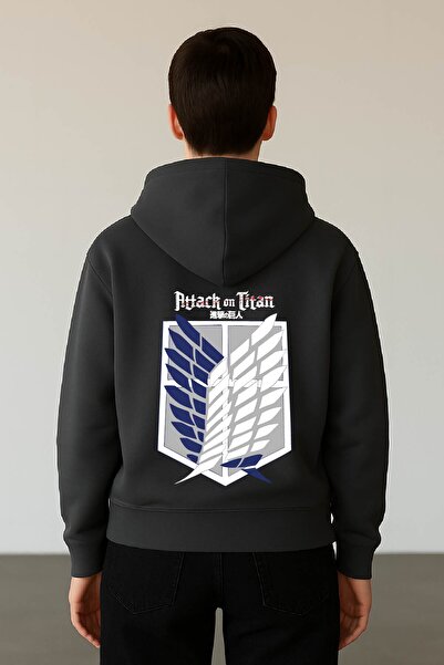 By Caspita Fashion هودي Lenithra Attack on Titan مطبوع على الظهر للجنسين مقاس...