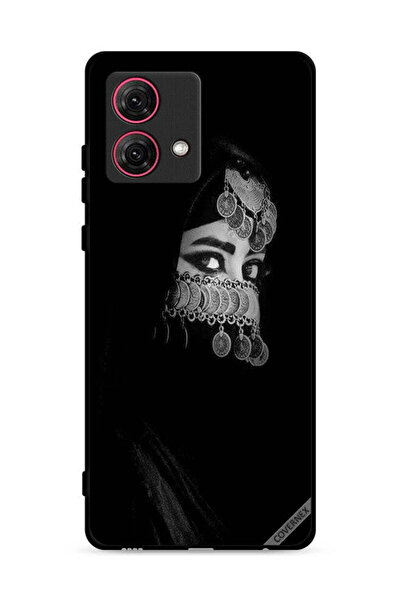 Covernex غطاء حماية لهاتف موتورولا موتو جي 84 5 جي، فتاة ذات عيون جميلة ووجه ...