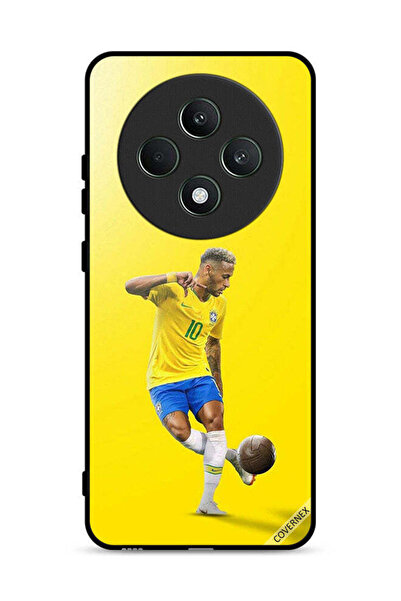 Covernex غطاء حماية لهاتف Oppo Reno12 F 5G، نيمار مع كرة قدم