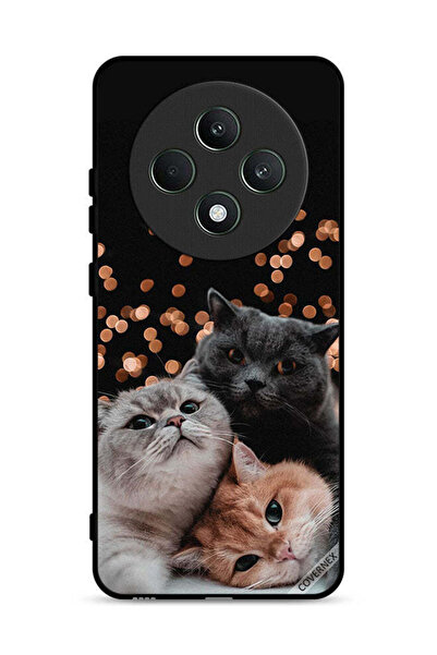 Covernex جراب حماية لهاتف Oppo Reno12 F 5G بتصميم قطط