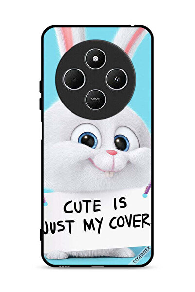 Covernex غطاء حماية لهاتف Xiaomi Redmi 14C 4G، أرنب لطيف هو مجرد غطاء خاص بي