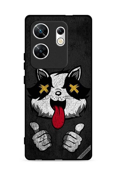 Covernex غطاء حماية لهاتف Infinix Zero 30 4G بتصميم قطة مارشميلو