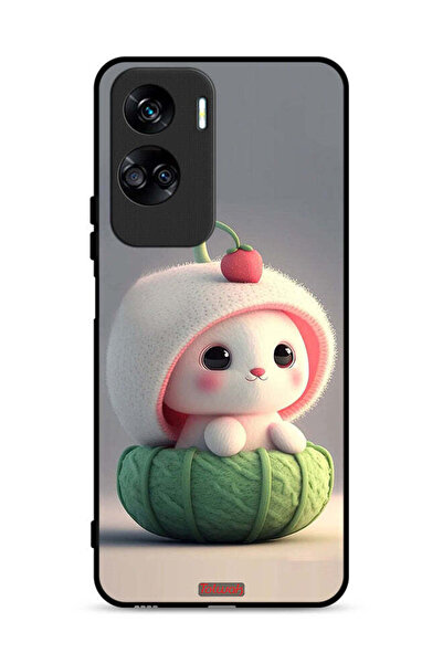 Tolwak غطاء حماية لهاتف Honor 90 Lite 5G، أرنب صغير لطيف