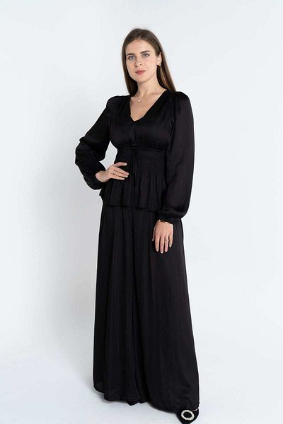 Nichii Women's Wide-Leg Long Pants in Skirt Style