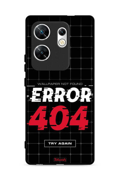 Tolwak غطاء حماية لهاتف Infinix Zero 30 4G مع الخطأ 404