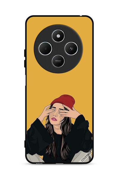 Covernex غطاء حماية لهاتف شاومي ريدمي 14R 5G برسومات فتاة حزينة