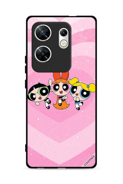 Covernex غطاء حماية لهاتف Infinix Zero 30 4G برسومات كرتونية للفتيات المحترفات