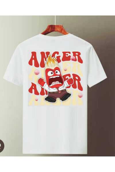 Harajuku Style Λευκά Λευκά Στάμπα με χαρακτήρες στην αντίθετη πλευρά Μπροστά ...