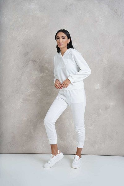 Nichii Women's Casual Tapered Pants with Ties and Pockets