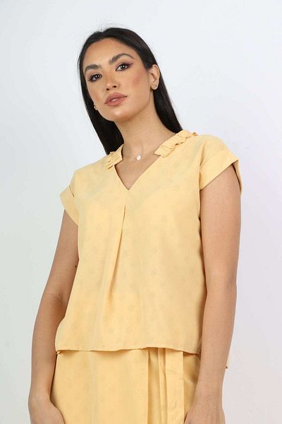 Nichii Women's Sleeveless Formal Blouse