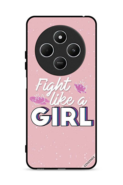 Covernex غطاء حماية لهاتف شاومي ريدمي 14R 5G - Fight Like A Girl