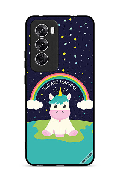 Covernex غطاء حماية لهاتف Oppo Reno12 5G بتصميم وحيد القرن السحري