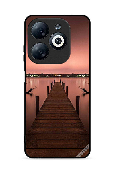 Covernex غطاء حماية لهاتف Infinix Smart 8 4G بتصميم Pathway To Sea Evening