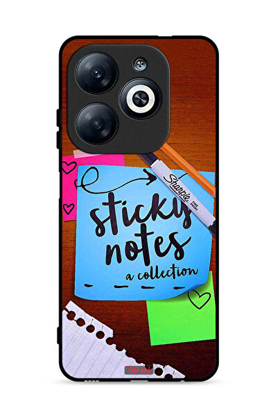 Tolwak غطاء حماية لهاتف Infinix Smart 8 4G مع ملاحظات لاصقة