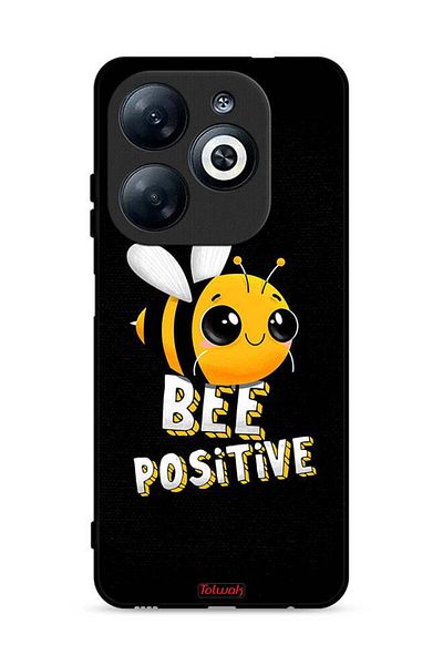 Tolwak غطاء حماية لهاتف Infinix Smart 8 4G Bee Positive
