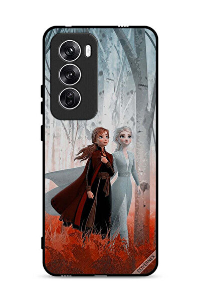 Covernex غطاء حماية لهاتف Oppo Reno12 5G بنقشة Frozen Sisters