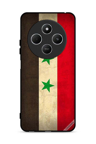 Covernex غطاء حماية لهاتف شاومي ريدمي 14R 5G بعلم سوريا
