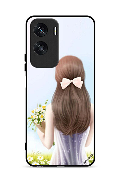 Covernex غطاء حماية لهاتف Honor X50i 5G بتصميم فتاة جميلة