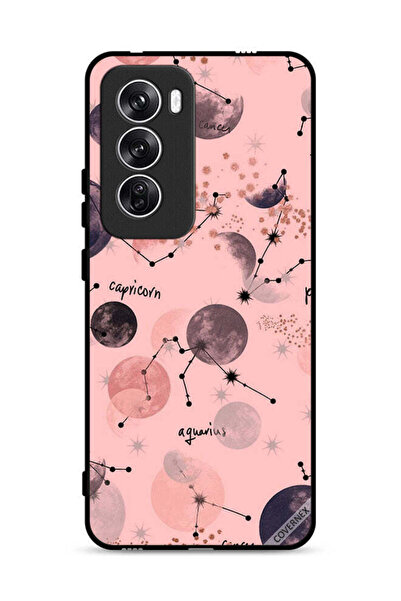 Covernex غطاء حماية لهاتف Oppo Reno12 5G برسومات الأبراج الفلكية
