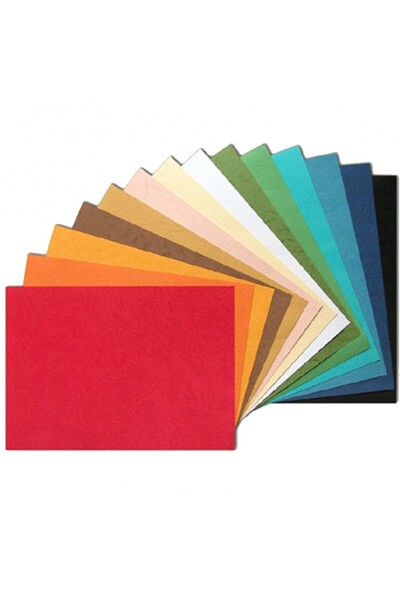 OEM Pachet de 100 de coperți cartonate cu imitație de piele pentru legat, A4,...