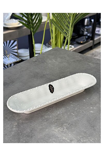 Doğudeko Cappadocia Collection Porcelain Olive Plate Plate 25,5X7