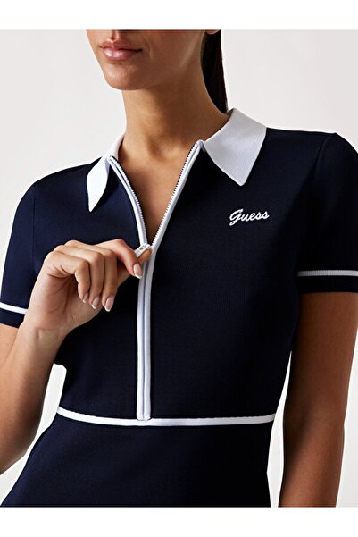 Guess Ss Sweater Dress Kadın Aktif Triko Elbise