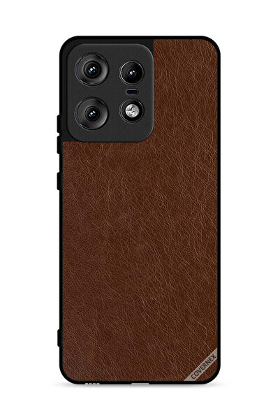 Covernex غطاء حماية جلدي بنقشة جلدي لهاتف موتورولا إيدج 50 برو 5G