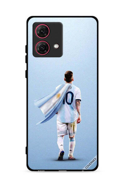 Covernex غطاء حماية لهاتف موتورولا موتو جي 84 5 جي، ليو ميسي، الرجل الخارق