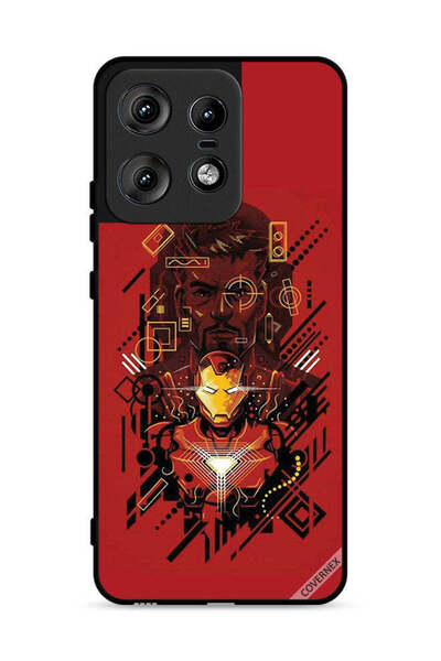 Covernex غطاء حماية لهاتف موتورولا إيدج 50 برو 5G برسومات الرجل الحديدي