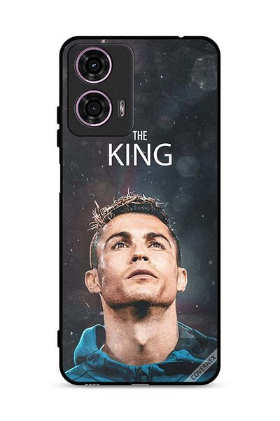 Covernex غطاء حماية لهاتف موتورولا موتو جي 24 4G رونالدو الملك