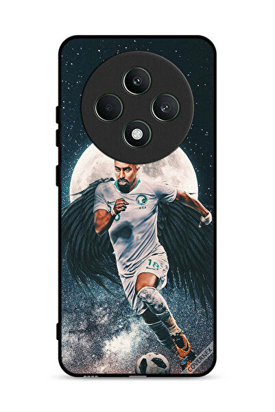 Covernex غطاء حماية لهاتف أوبو رينو 12 إف 5 جي، سالم الدوسري يحمل كرة قدم