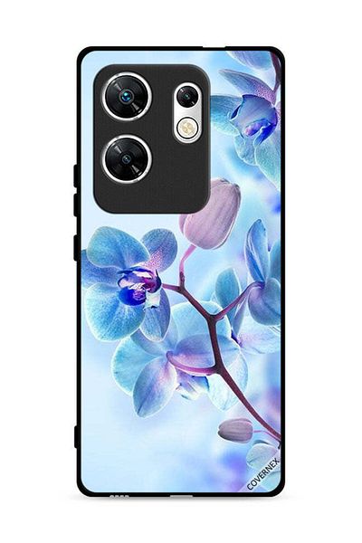 Covernex غطاء حماية لهاتف Infinix Zero 30 4G بنقشة زهور الأوركيد