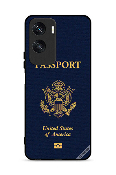 Covernex غطاء حماية لهاتف Honor X50i 5G بنمط جواز السفر الأمريكي