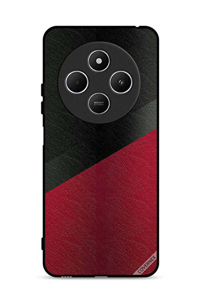 Covernex غطاء حماية جلدي بنقشة لهاتف Xiaomi Redmi 14C 4G